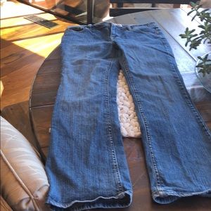 Never worn bootcut jeans stretch